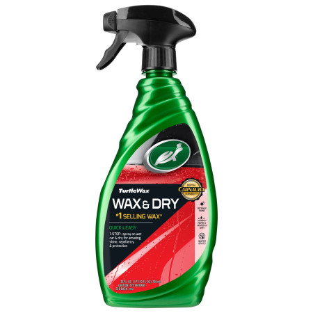 Turtle Wax Quick & Easy Wax And Dry Spray 754ml Turtle Wax Quick & Easy Wax And Dry Spray 754ml